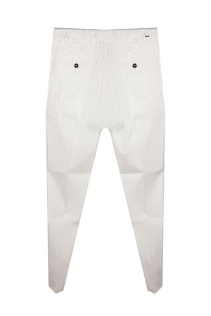Pantalone in lino e cotone color avorio BE ABLE | RICCARDOCCREGLAQAVORIO